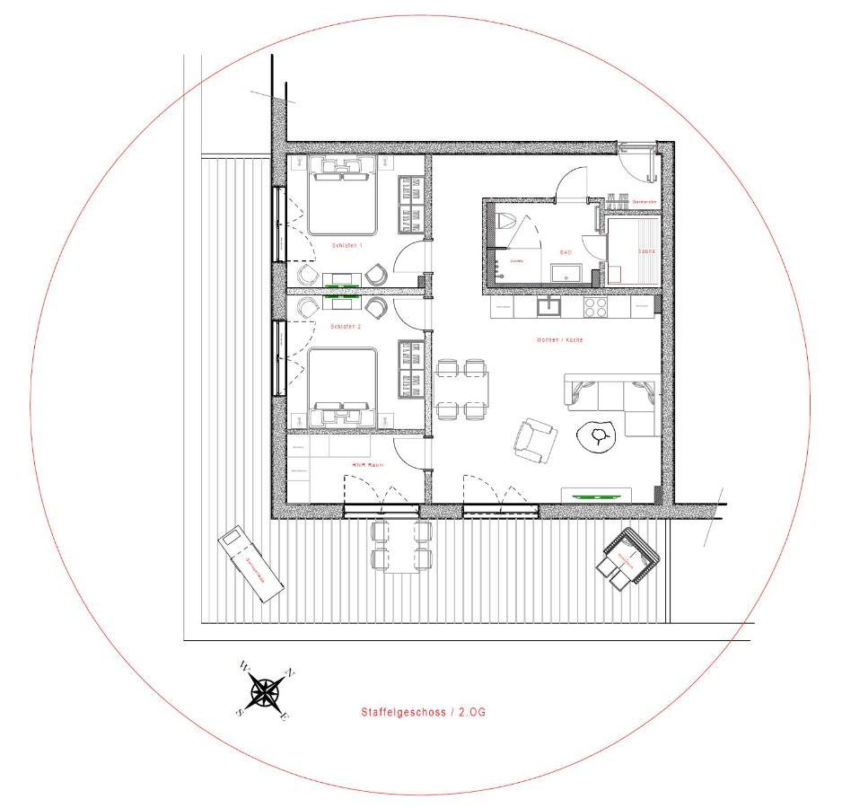 Penthouse Zweite Heimat - Mit Sauna Und Dachterrasse Im Herz Von * Kellenhusen