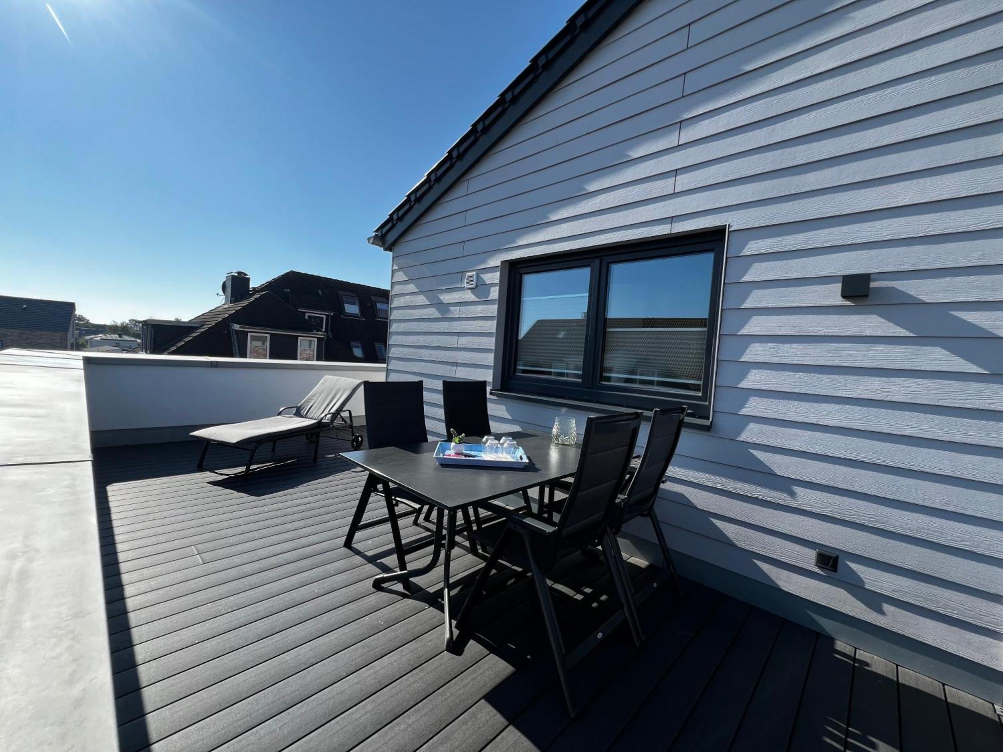 Appartement Penthouse Zweite Heimat - Mit Sauna Und Dachterrasse Im Herz Von